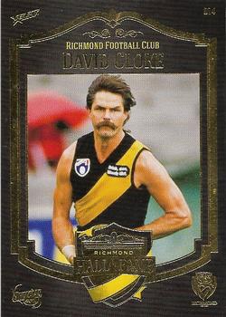 2013 Richmond Hall of Fame and Immortal Trading Card Collection #14 David Cloke Front
